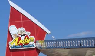 Andy's Frozen Custard, a long-time popular stop on South Broadway Andy's Frozen Custard, a long-time popular stop on South Broadway