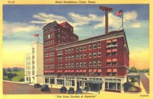 Hotel Blackstone, Tyler, Texas historic postcard Hotel Blackstone, Tyler, Texas historic postcard