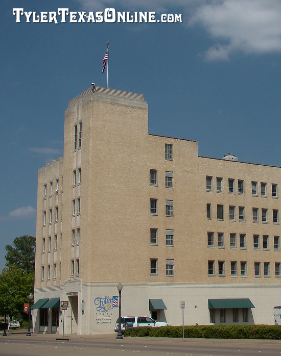 Blackstone Office Building, 315 North Broadway Avenue, Downtown Tyler, Texas ... seen here as it appeared in 2011