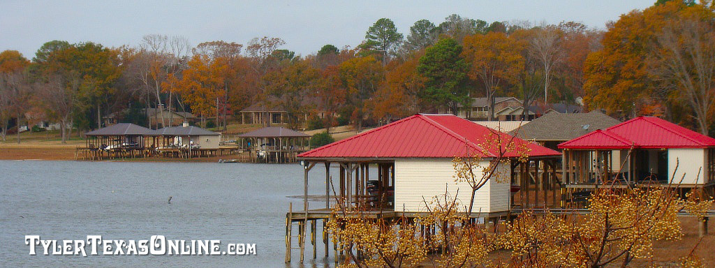 Lake Palestine near Tyler on Texas Highway 155