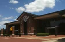 Terminal building at Tyler Pounds Regional Airport, Tyler, Texas