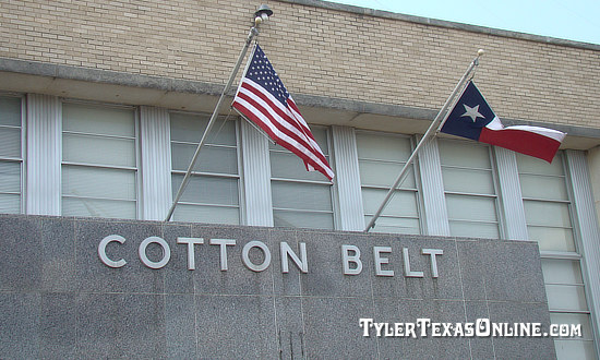 Cotton Belt Route in Tyler Texas, St. Louis and Southwestern