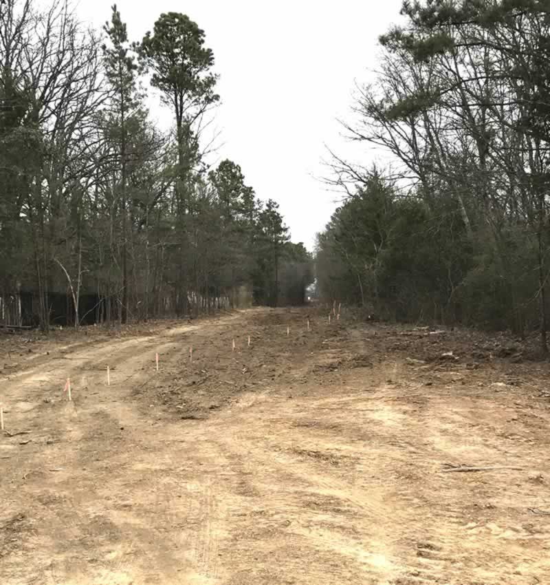 Legacy Trails construction underway near The Crossing in Tyler