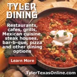 Tyler dining, restaurants, cafes, grills, and other dining options ... learn more now