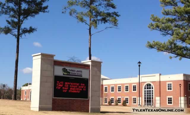 Three Lakes Middle School in Tyler Texas