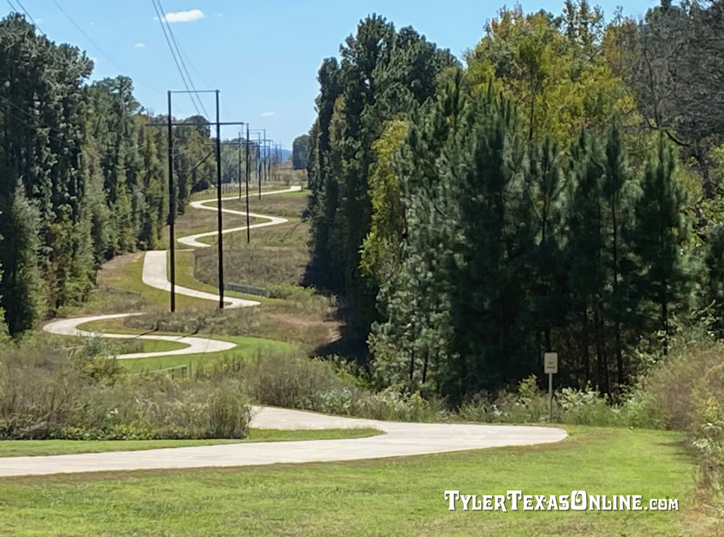 Legacy Trails in Tyler ... Looking south from Princedale towards West Cumberland Road