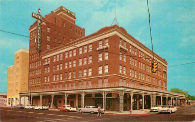 Hotel Blackstone after the 1950s renovation with the New Orleans-style iron works
