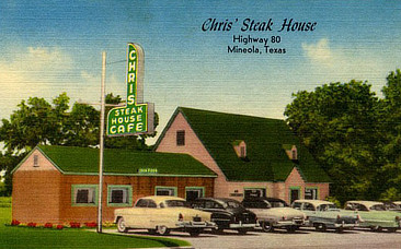 Chris' Steak House, Mineola, Texas