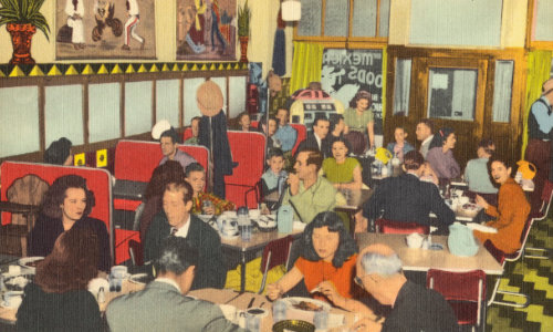 El Charro Cafe, East Erwin, Tyler, Texas, circa 1940