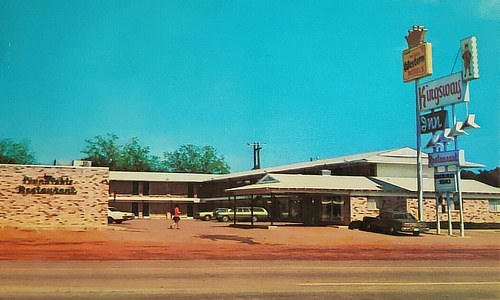 The Kingsway Inn, one block south of Loop 323 on U.S. Highway 69, Tyler, Texas.