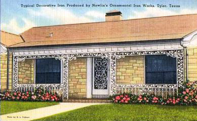 Nowlin's Ornamental Iron Works, Tyler, Texas