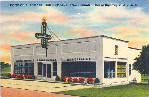 Automatic Gas Company, Dallas Highway at City Limits, Tyler, Texas