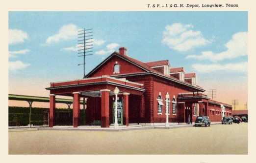 Railroad Depot, Longview, Texas