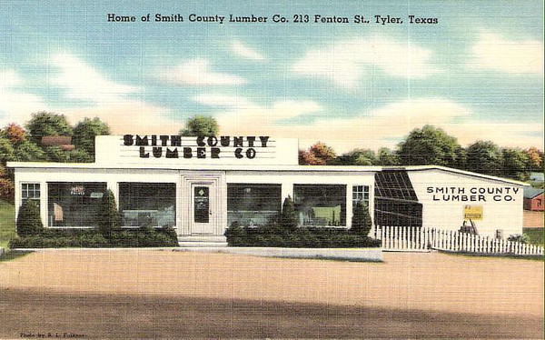 Smith County Lumber Company, 213 Fenton Street, Tyler, Texas
