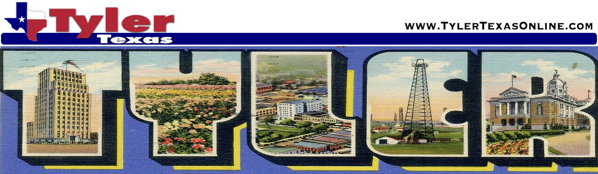 Tyler Texas vintage picture postcard collection